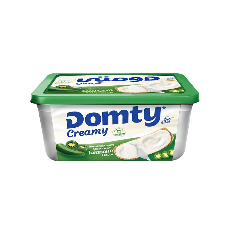 Creamy cheese with jalapeno