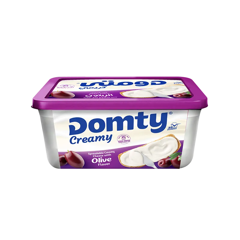 Creamy cheese with Olives