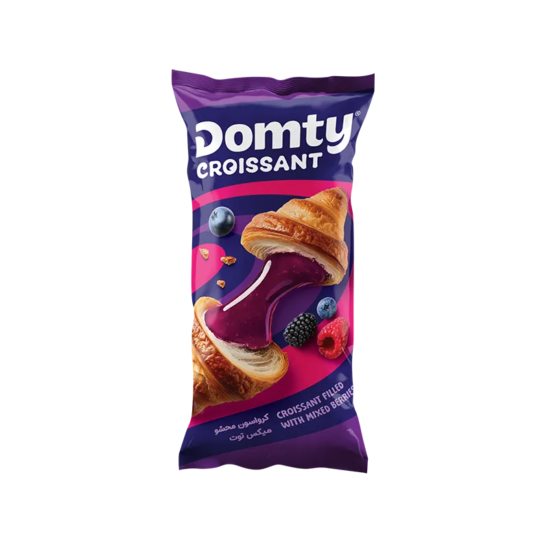 Croissant with Mixed Berries