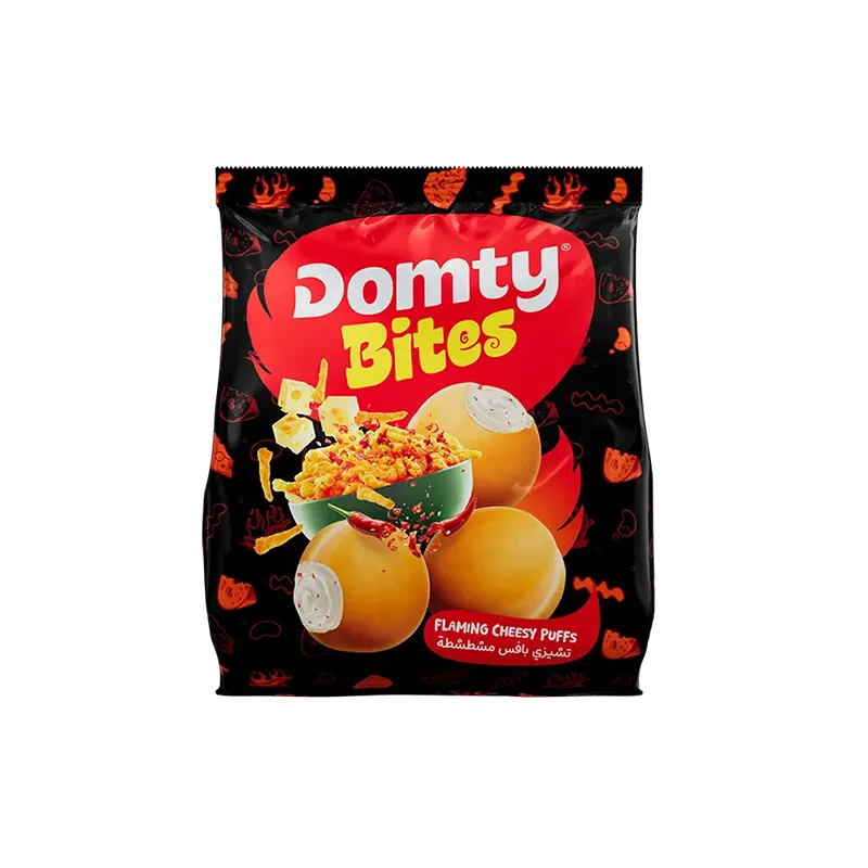 Bites Flaming Cheesy Puffs